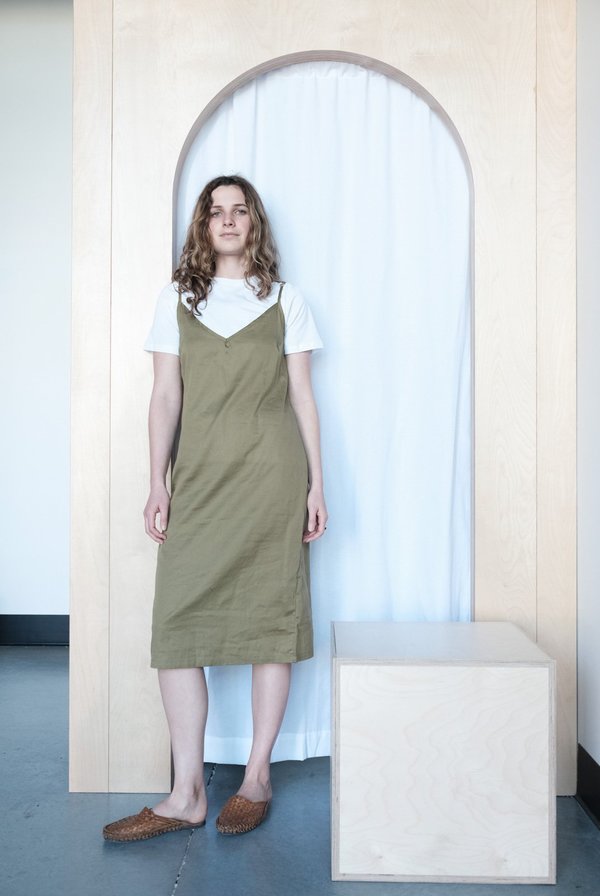 Gravel & Gold Erra Dress - Grass Gravel & Gold Erra Dress - Grass