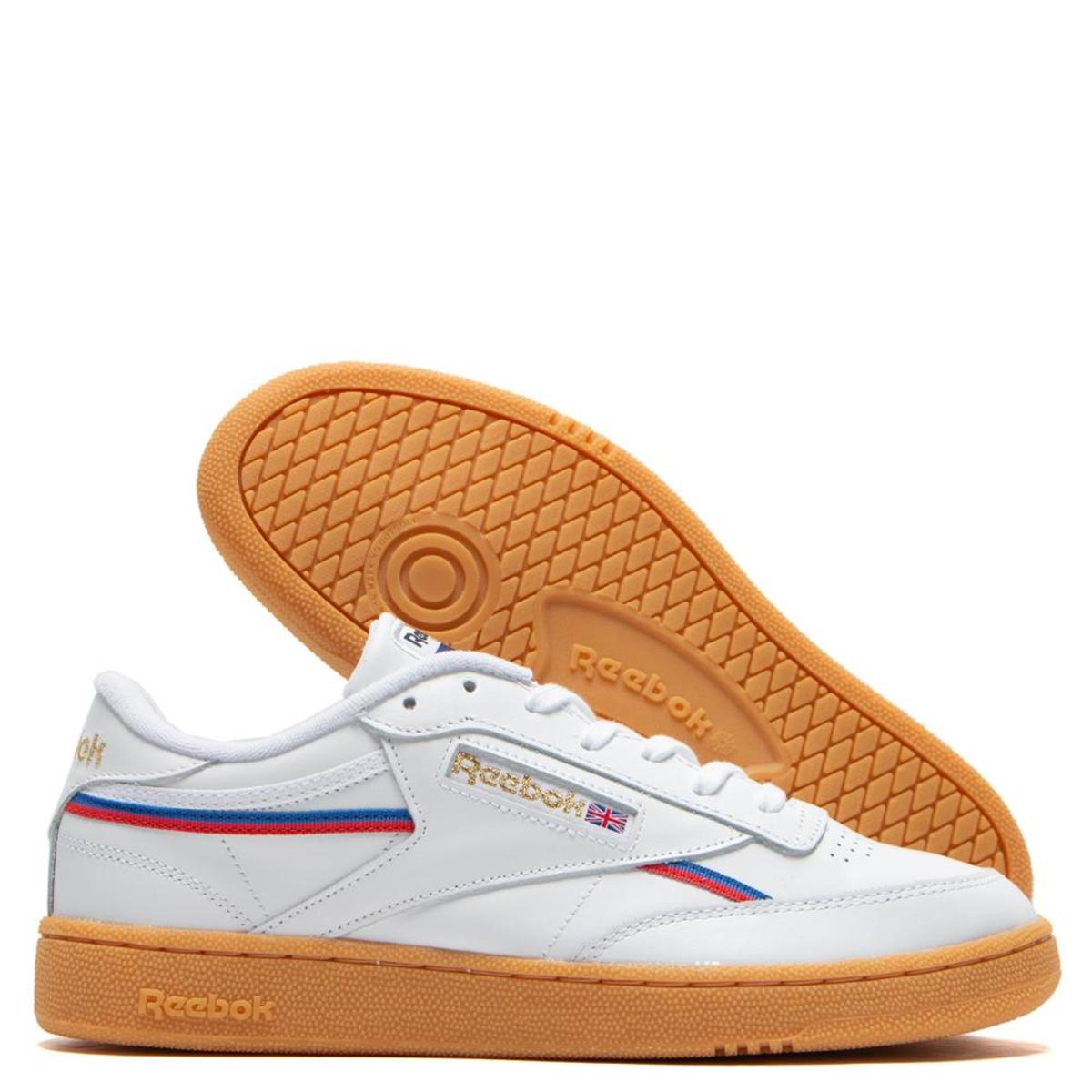 White Red Reebok Reebok Club Sneaker - White/Radiant Red | Garmentory