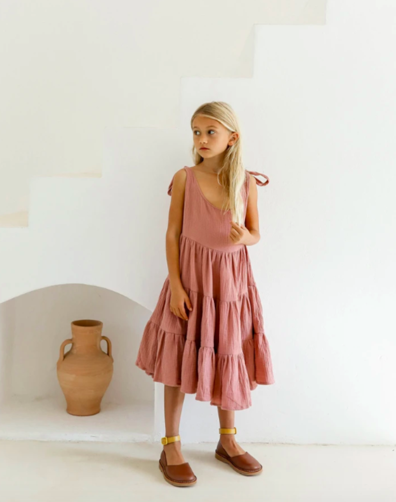 yoli & otis JAANA Dress〔blush〕 5y Kids Yoli & Otis Janna Dress - Blush | Garmentory