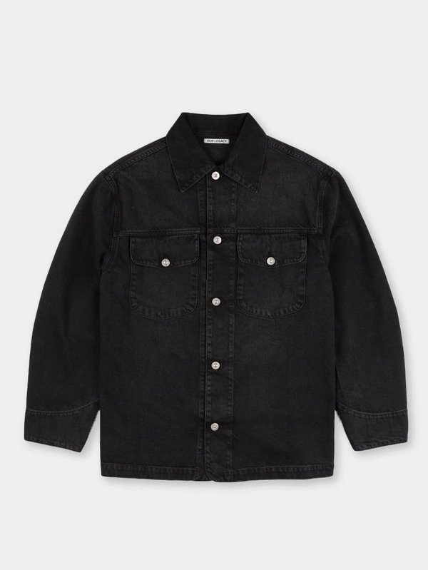 Our Legacy New Work Jacket Coal Cotton Our Legacy New Work Jacket Coal Cotton