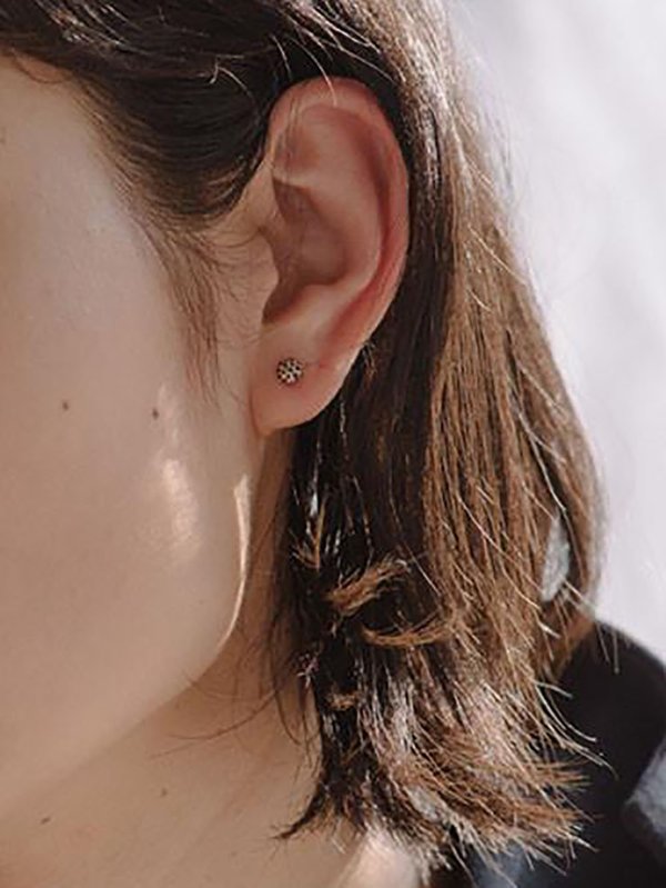 blanca monrós gómez dot earrings - 14k gold blanca monrós gómez dot earrings - 14k gold