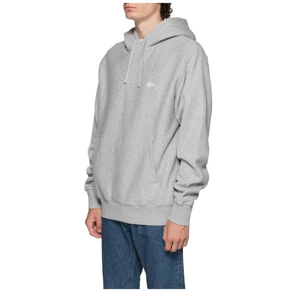 Stüssy stussy logo hood - Grey Heather Stüssy stussy logo hood - Grey Heather