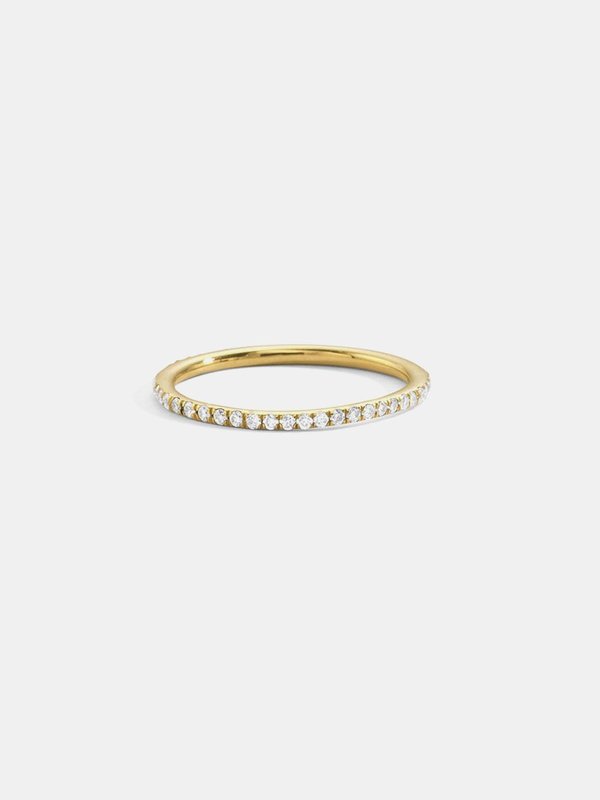 blanca monrós gómez slim eternity band - 18k gold blanca monrós gómez slim eternity band - 18k gold