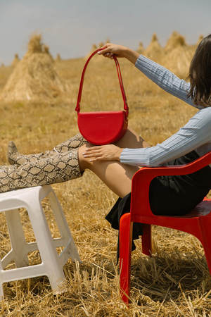 Audette Nuit Bag - Bright Red Audette Nuit Bag - Bright Red