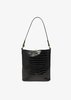 BRIE LEON Mini Bucket Bag - Matte Croc - Thumbnail 2