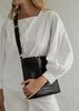 BRIE LEON Mini Bucket Bag - Matte Croc - Thumbnail 1