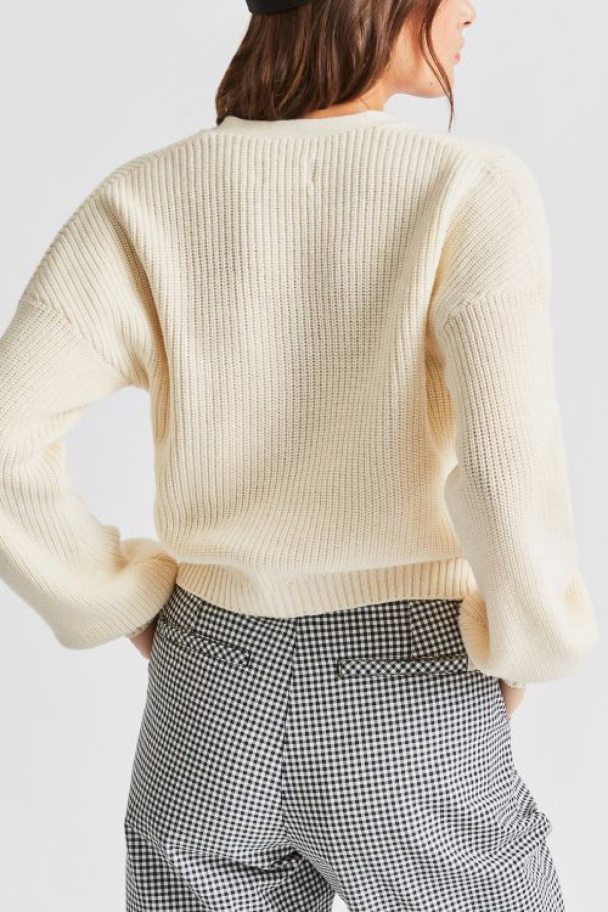 Brixton Barrio Cardigan - Dove  - Image 14 of 14