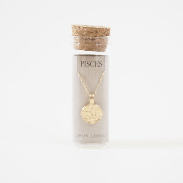 Deux Lions Zodiac Necklace