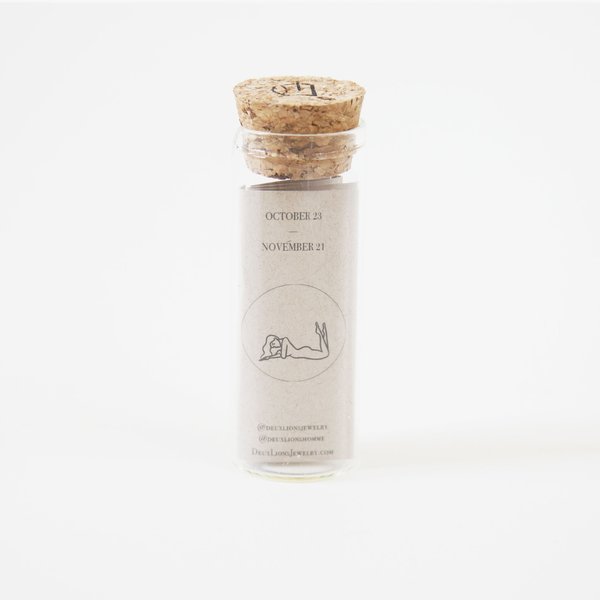 Deux Lions Zodiac Necklace