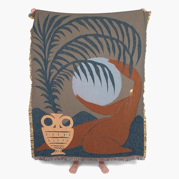 Slowdown Studio Birkin Woven Throw Blanket Slowdown Studio Birkin Woven Throw Blanket