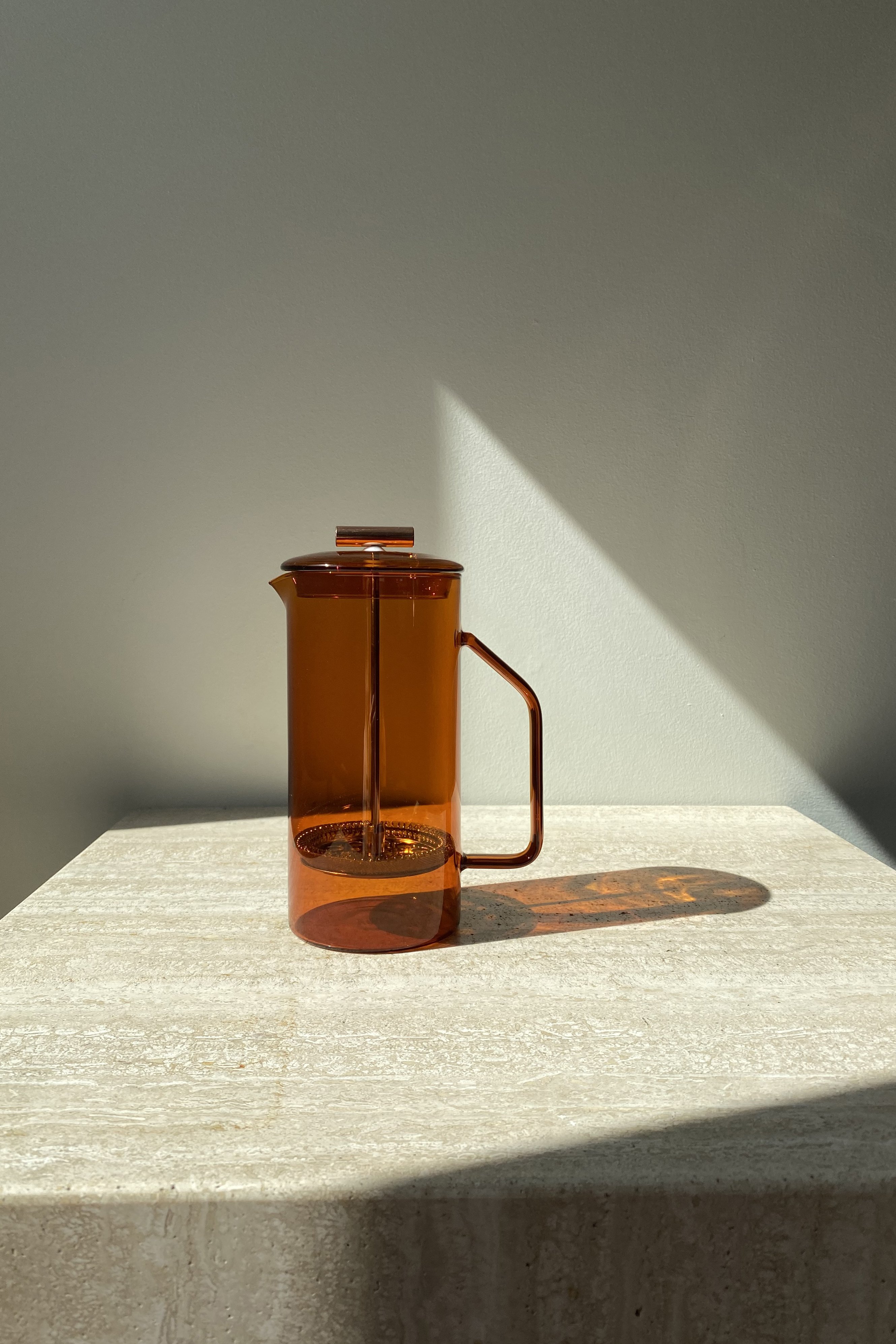 Yield Glass French Press Amber Garmentory