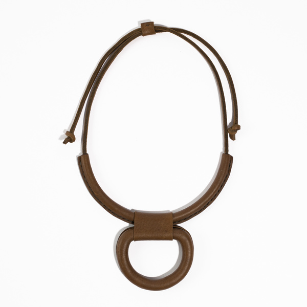 Crescioni Union Necklace - olive green Crescioni Union Necklace - olive green