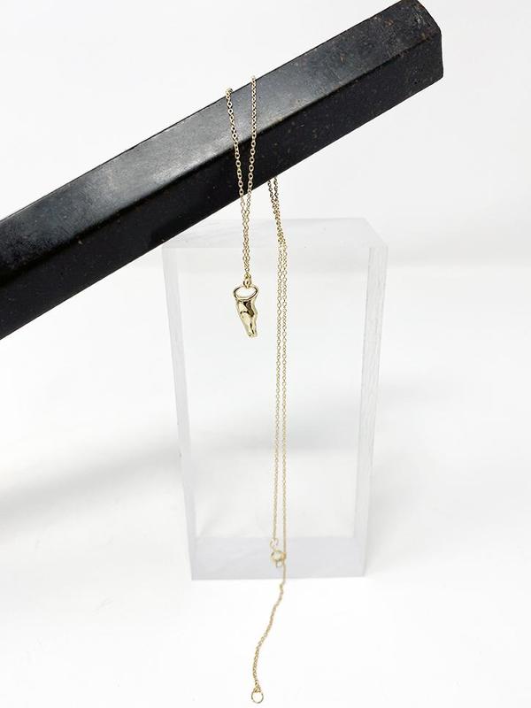 MM Druck Poni Necklace - 14K Gold MM Druck Poni Necklace - 14K Gold