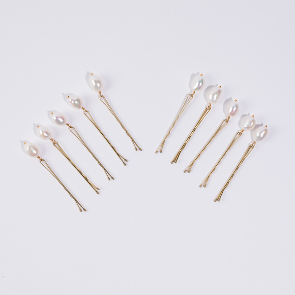 Plutonia Blue Pearl Pins - White Pearls Plutonia Blue Pearl Pins - White Pearls