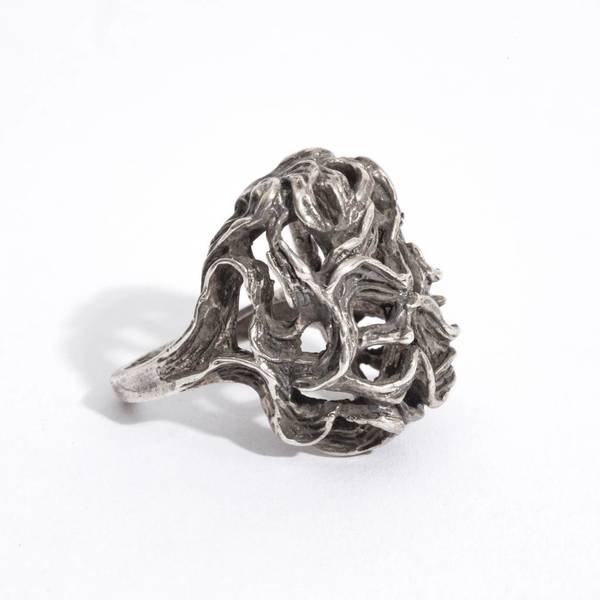 Saint Claude Tree of Life Ring - sterling silver Saint Claude Tree of Life Ring - sterling silver