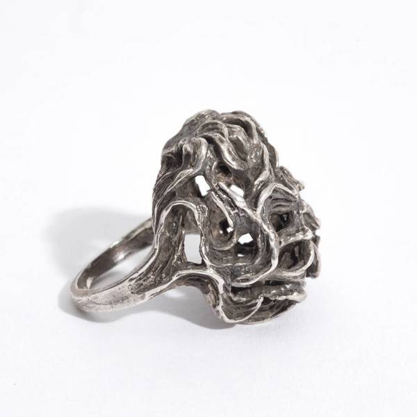 Saint Claude Tree of Life Ring - sterling silver Saint Claude Tree of Life Ring - sterling silver