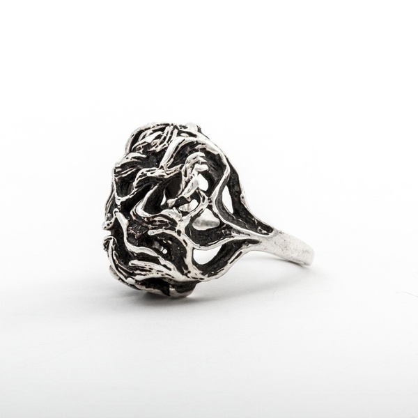 Saint Claude Tree of Life Ring - sterling silver Saint Claude Tree of Life Ring - sterling silver