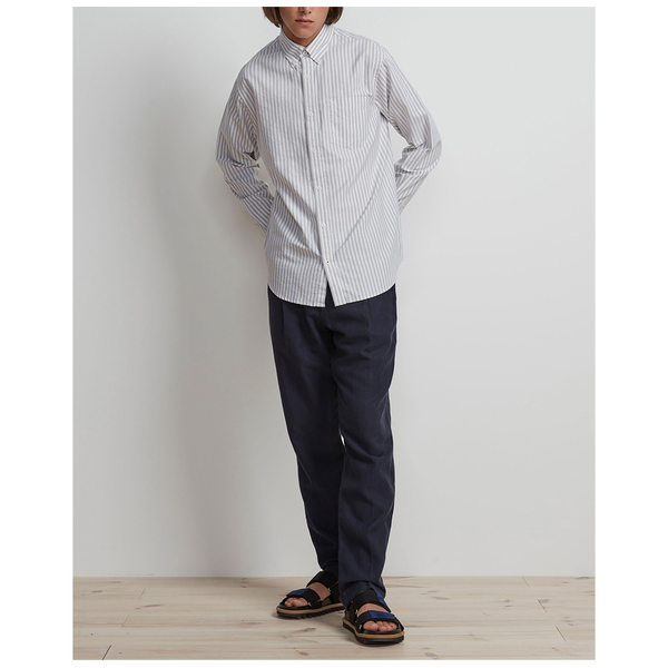 NN07 levon shirt 5142 - Green Stripe NN07 levon shirt 5142 - Green Stripe