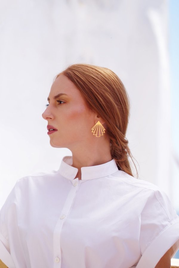 ARTPECKERS CIRCE EARRINGS - Gold Plate ARTPECKERS CIRCE EARRINGS - Gold Plate