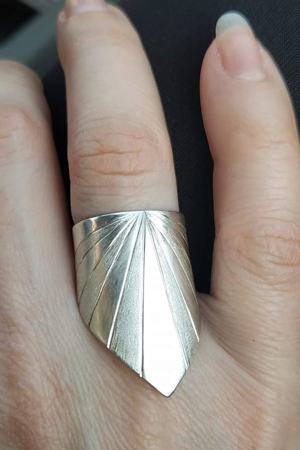 SMARAGDA'S ART CROWN RING - Silver 925 SMARAGDA'S ART CROWN RING - Silver 925