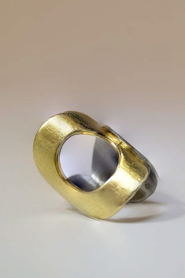 SMARAGDA'S ART FARAON RING - Silver 925 goldplated SMARAGDA'S ART FARAON RING - Silver 925 goldplated