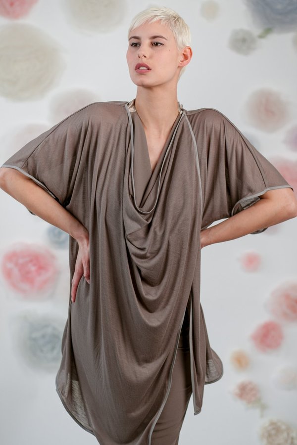1014Lex. JERSEY CARDIGAN - Grey 1014Lex. JERSEY CARDIGAN - Grey