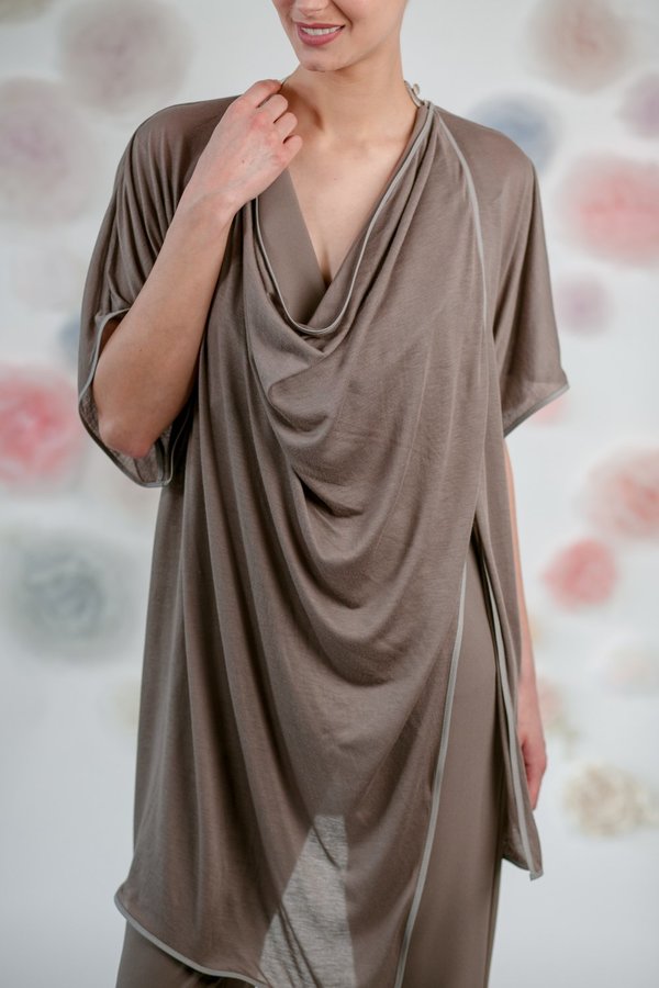1014Lex. JERSEY CARDIGAN - Grey 1014Lex. JERSEY CARDIGAN - Grey