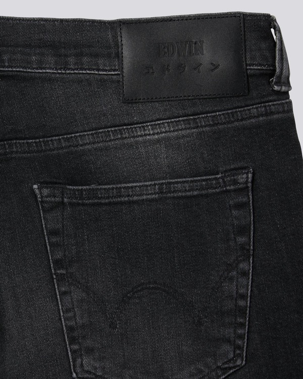 Edwin ED-80 Ayano Black Denim - Kioko Wash Edwin ED-80 Ayano Black Denim - Kioko Wash