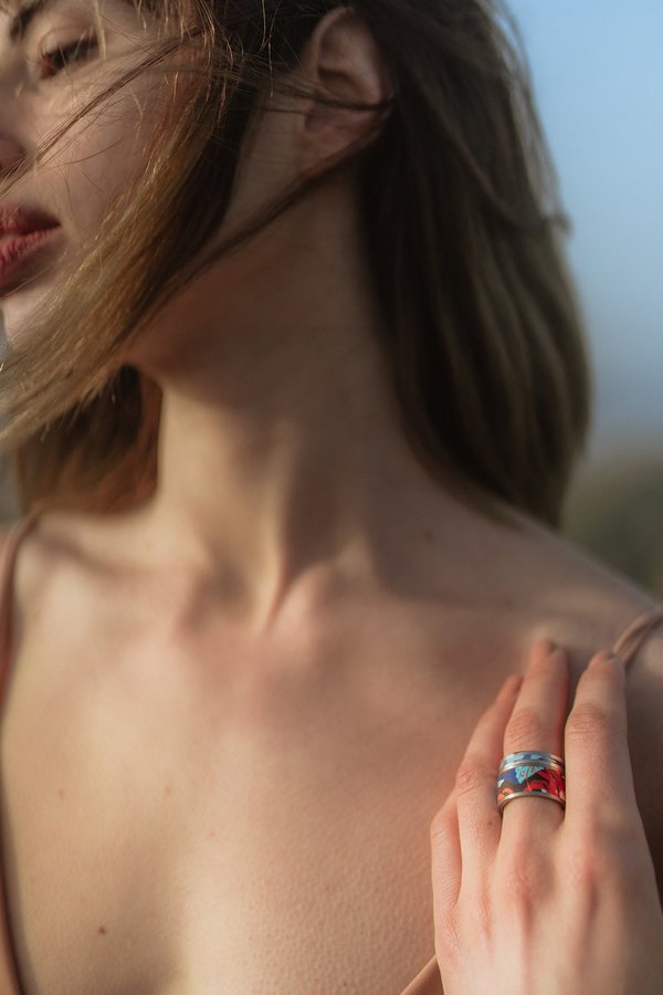 ICEBOW DESIGNS MOUNTAIN FINE RING ICEBOW DESIGNS MOUNTAIN FINE RING