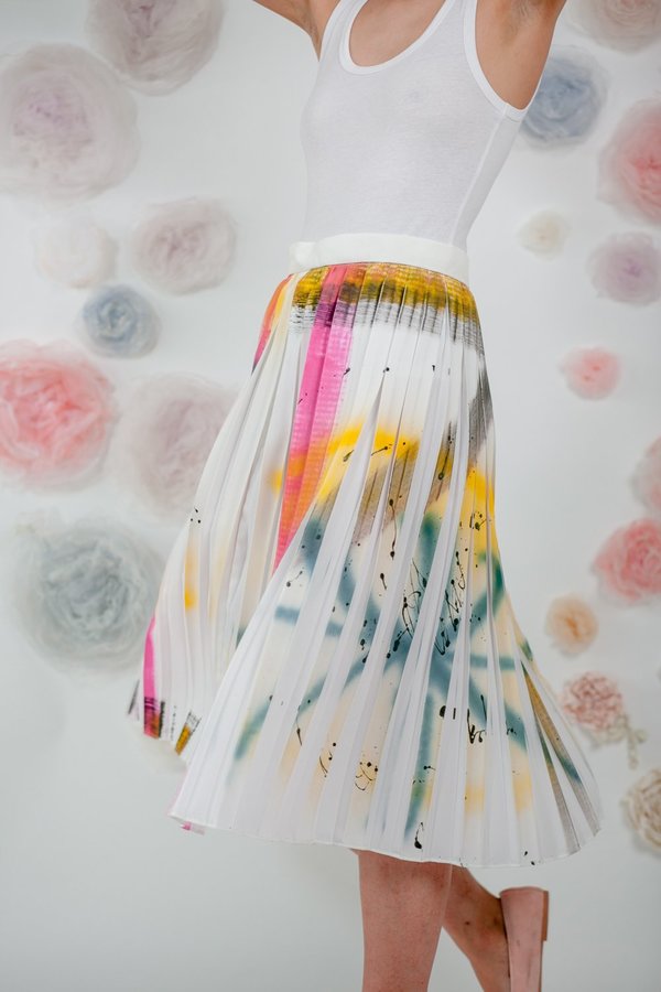 1014Lex. PLEATED SKIRT - Multi 1014Lex. PLEATED SKIRT - Multi