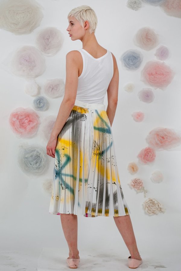 1014Lex. PLEATED SKIRT - Multi 1014Lex. PLEATED SKIRT - Multi