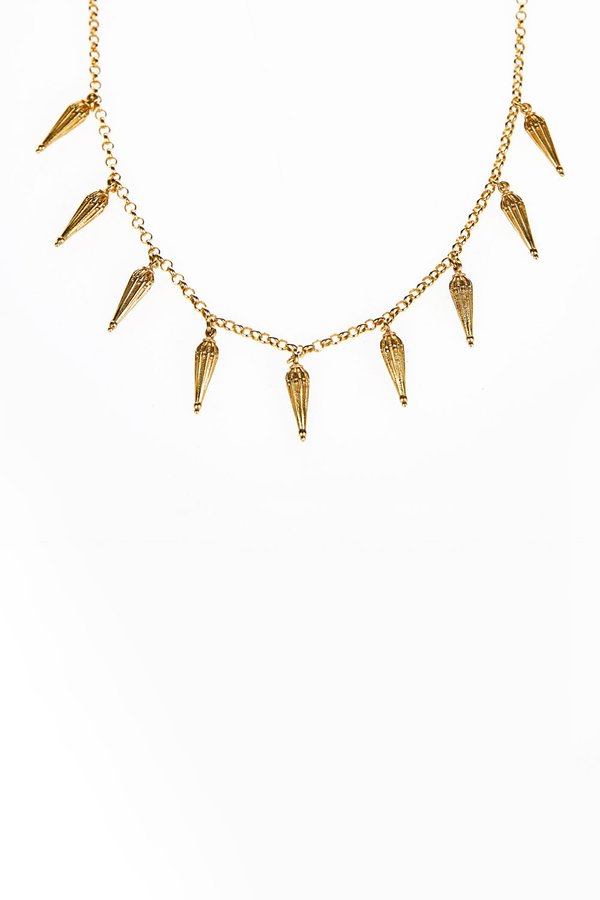 R by RANIA XEFTERI THE MYSTERY OF TROY NECKLACE - 18K Gold Plated R by RANIA XEFTERI THE MYSTERY OF TROY NECKLACE - 18K Gold Plated