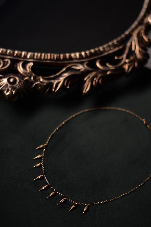 R by RANIA XEFTERI THE MYSTERY OF TROY NECKLACE - 18K Gold Plated R by RANIA XEFTERI THE MYSTERY OF TROY NECKLACE - 18K Gold Plated