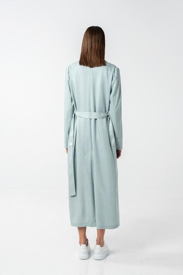 AISHA DIRI TRENCH COAT - Shy Green AISHA DIRI TRENCH COAT - Shy Green