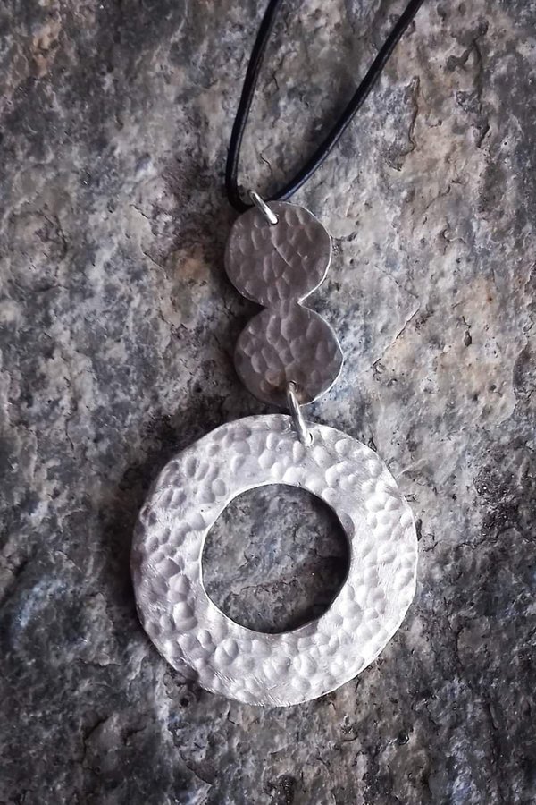 SMARAGDA'S ART WATERFALL PENDANT - Silver SMARAGDA'S ART WATERFALL PENDANT - Silver