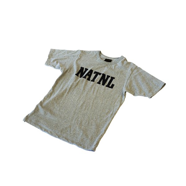 National Athletic Goods Athletic Tee "NATL" Mock Twist Jersey - Ash Grey National Athletic Goods Athletic Tee "NATL" Mock Twist Jersey - Ash Grey