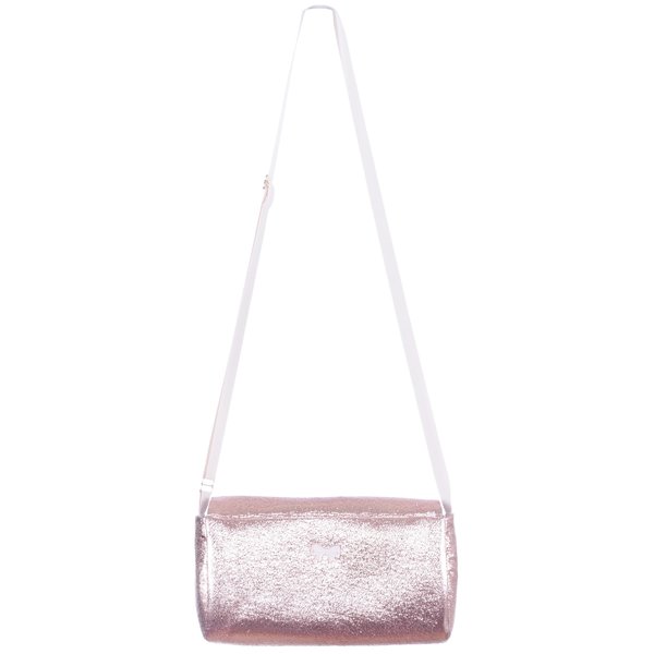 kids hucklebones bow bag - rose gold kids hucklebones bow bag - rose gold