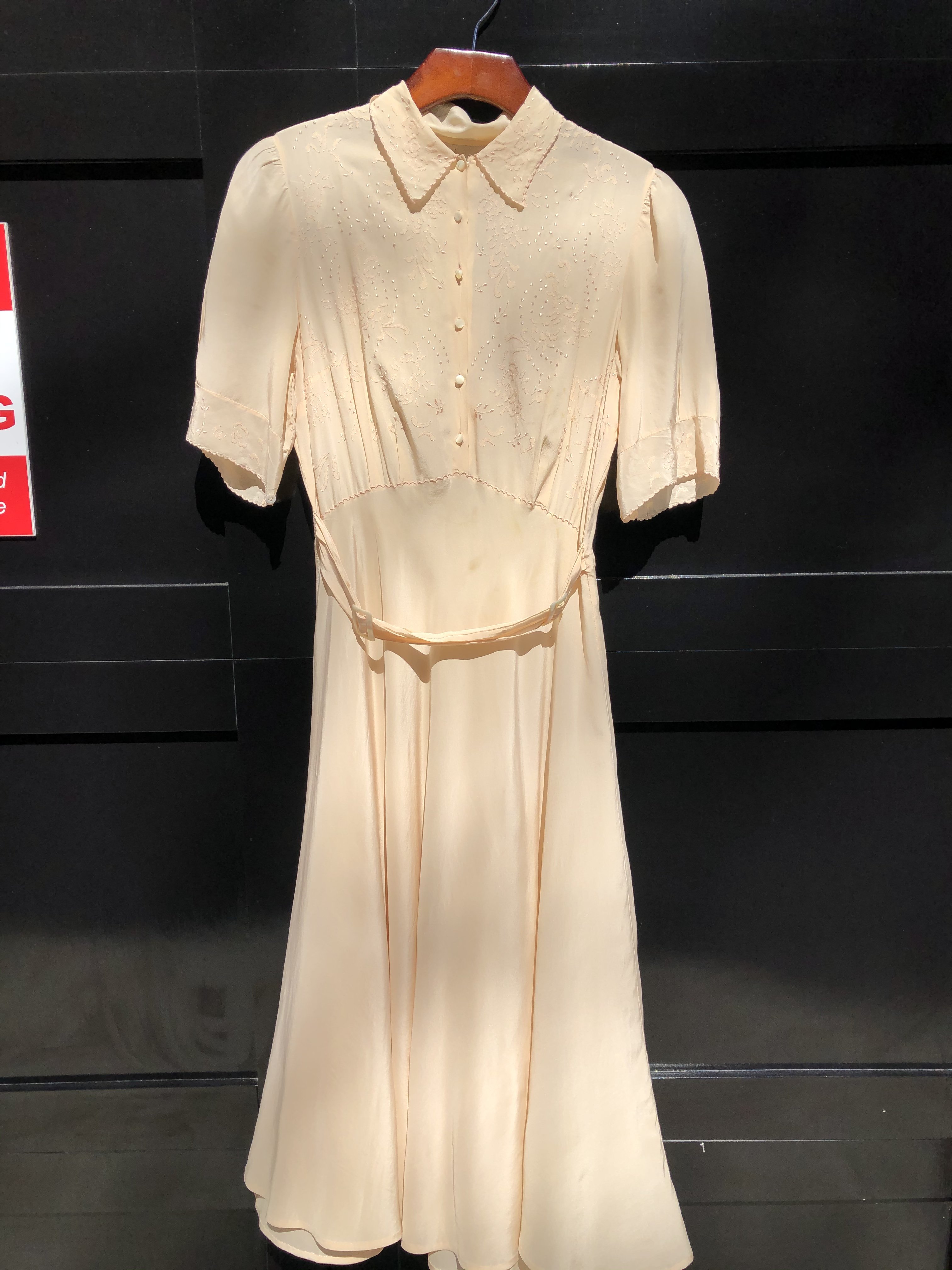 VINTAGE 1930'S BIAS CUT DRESS PINK Garmentory