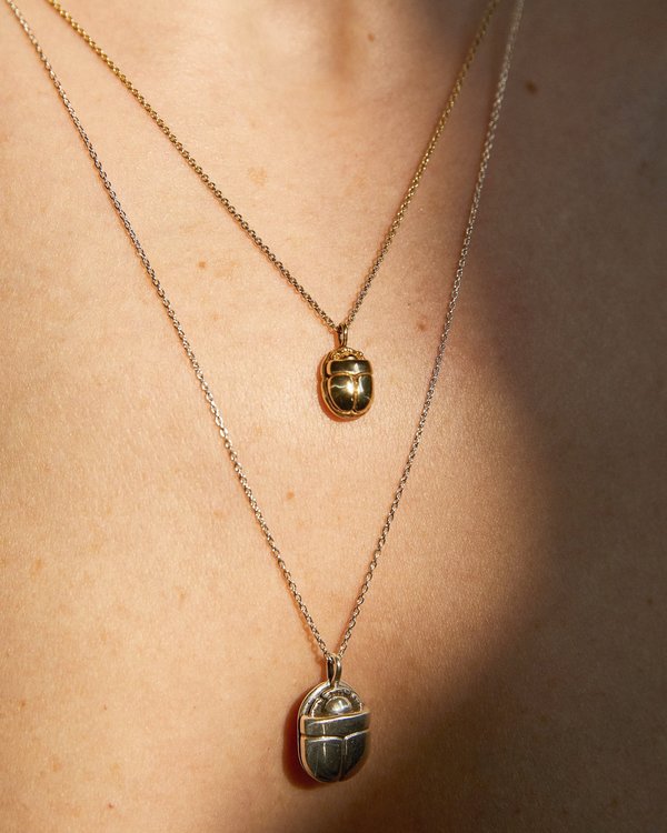 Pamela Love Mini Scarab Pendant Pamela Love Mini Scarab Pendant
