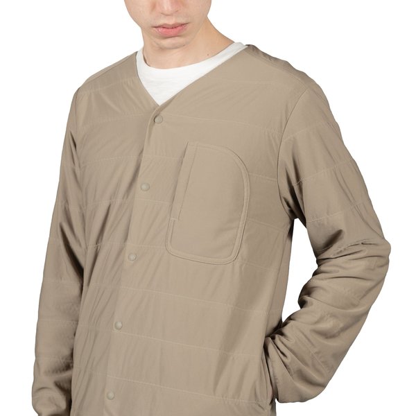 Snow Peak Flexible Insulated Cardigan - Beige Snow Peak Flexible Insulated Cardigan - Beige