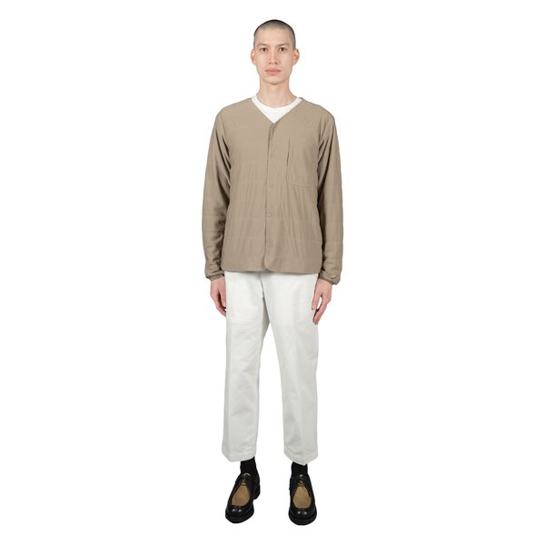 Snow Peak Flexible Insulated Cardigan - Beige Snow Peak Flexible Insulated Cardigan - Beige