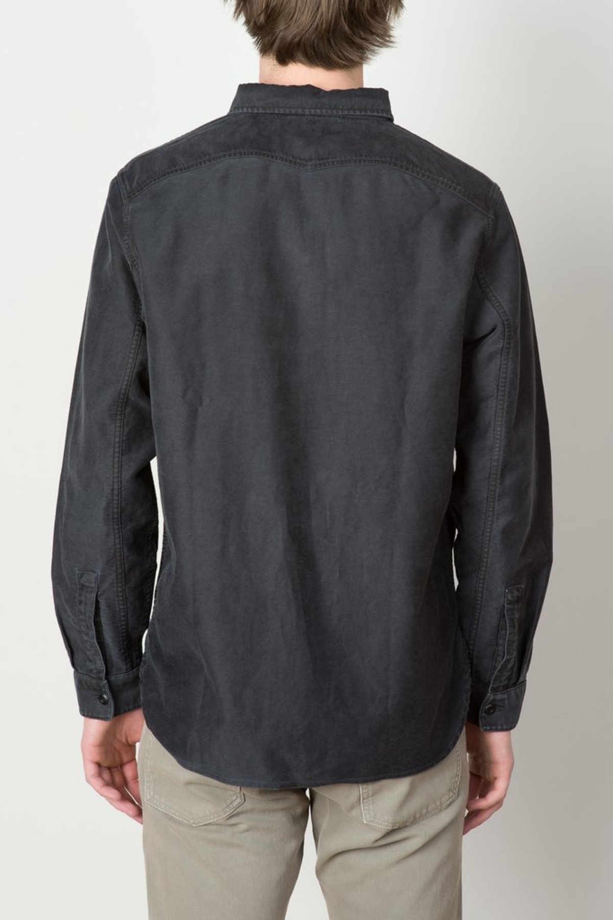 Men's RRL - Cotton-Linen Sateen Workshirt | Garmentory