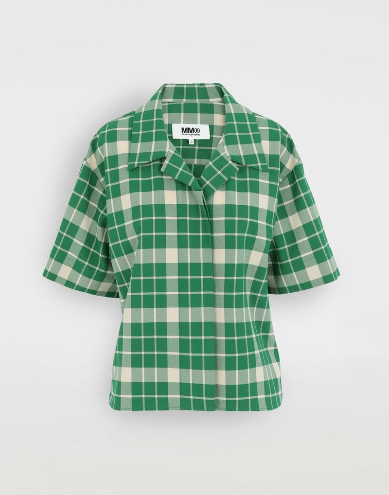 インポート・海外人気ブランド MM6 Maison Garmentory | Check Green - Shirt Margiela トップス