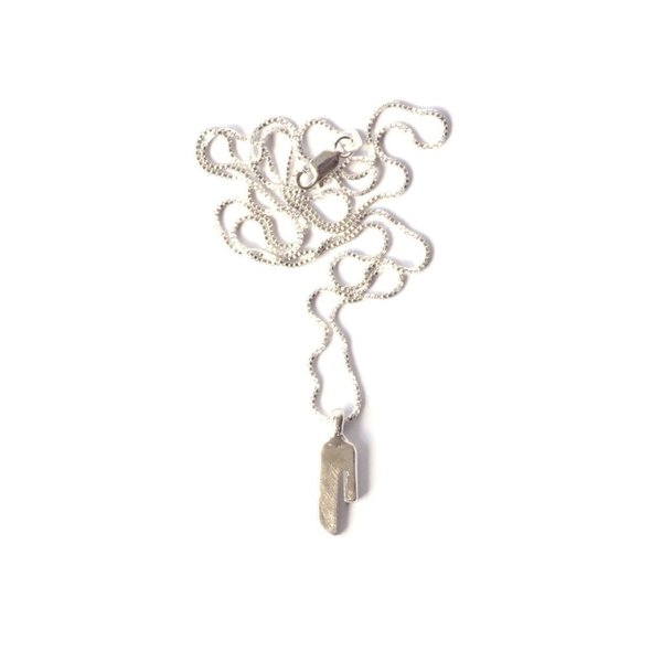 Rebekah J Designs Strength Necklace - Sterling Silver Rebekah J Designs Strength Necklace - Sterling Silver