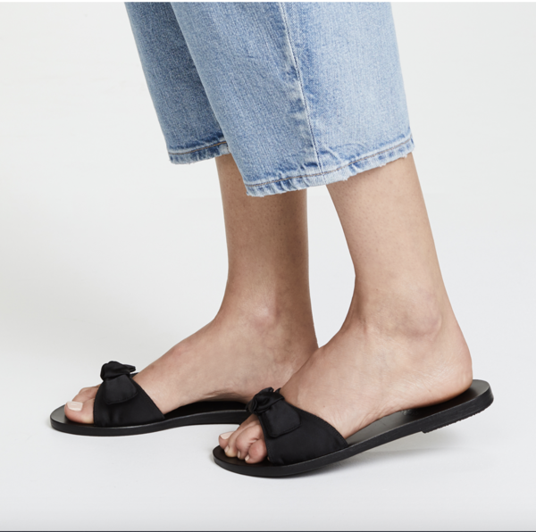 Ancient Greek Alki Sandal - black Ancient Greek Alki Sandal - black