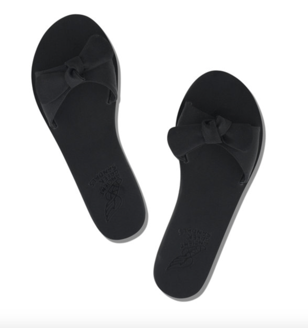 Ancient Greek Alki Sandal - black Ancient Greek Alki Sandal - black