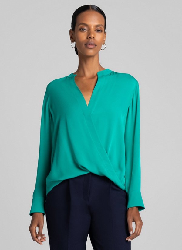 A.L.C. Luca Top - Emerald | Garmentory