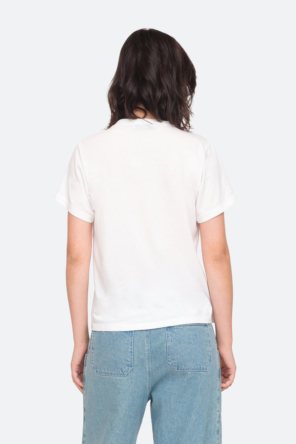 Sea NY Malibu Waves Tee - white Sea NY Malibu Waves Tee - white