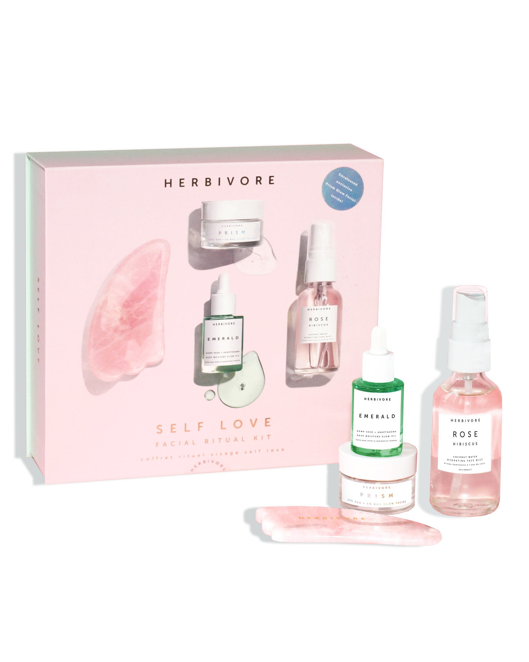 Herbivore Botanicals Self Love Facial Kit Garmentory
