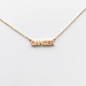 Thatch Zodiac Script Necklace Thatch Zodiac Script Necklace
